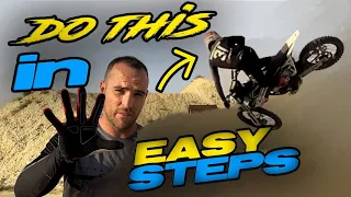 How to whip your dirt bike in five steps