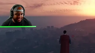 GamingWithKev! Playing As SUPER MAN In GTA 5! Superhero Mod