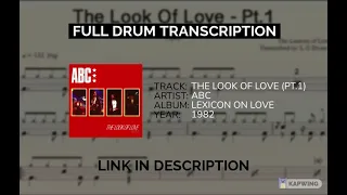 The Look Of Love Pt 1 - ABC | Drum Sheet Music