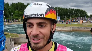 C1 Sideris Tasiadis GER C1 Gold / 2019 ICF Canoe Slalom World Cup 1 London United Kingdom