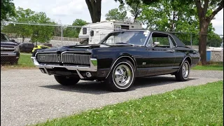 1967 Mercury Cougar GT Hardtop in Black 4 Speed & 390 Engine Sound - My Car Story with Lou Costabile