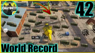 42 Kill world record in battle royale in cod gameplay