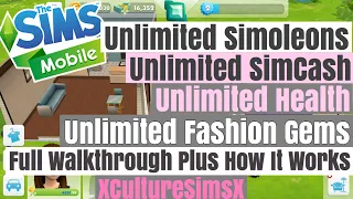 The Sims Mobile - Unlimited Money Cheat Plus Unlimited SimCash, Health And More | July 26