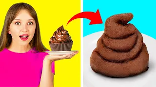 HAUS AKAN PRANK! || DIY Prank Makanan Kocak oleh 123 GO! FOOD