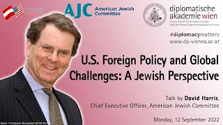 U.S. Foreign Policy and Global Challenges - A Jewish Perspective