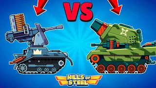 TANK FLAK VS TANK CHONK! Which Tank is the Best? Hills of Steel