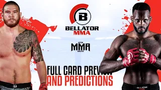 Bellator 299: Eblen vs. Edwards Full Card Preview and Predictions