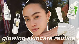 UPDATED skincare routine for glowing, dewy, glass skin!!