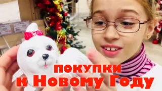 Покупки к Новому 2018 году ШОППИНГ ЗДРАВСТВУЙ ЕЛКА, НОВЫЙ ГОД  ПОДАРКИ И ИГРУШКИ