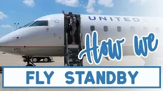 A Day in the Life of Flying Standby // What It's Like Working for an Airline