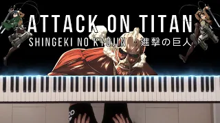 Shinzou wo Sasageyo! - Attack on Titan Season 2 Opening - Piano