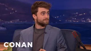 Daniel Radcliffe Crashed "Star Wars: The Force Awakens" | CONAN on TBS