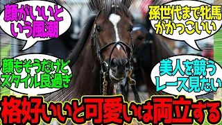 ハーツクライ産駒は顔がいいに対するみんなの反応！【競馬 の反応集】