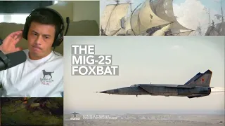 American Reacts This Jet Terrified the West: The MiG-25 Foxbat