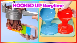 🥶 HOOKED UP Storytime 🌈 Satisfying Colorful Cake Decorating Recipes