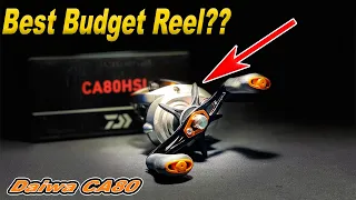 Testing Out The Budget Friendly Daiwa CA80 Fishing Reel. ( Great Reel For Under $100)