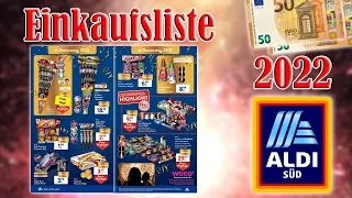 Aldi Süd Feuerwerk Einkaufsliste/Kaufberatung 2022 | 100 Euro [FULL HD]