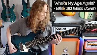 What's My Age Again? - Blink 182 (Bass Cover)