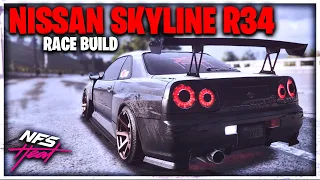NISSAN SKYLINE R34 RACE BUILD! | Need For Speed Heat | FORGED RB26 ENGINE SWAP!