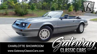 1985 Ford Mustang GT Convertible   Gateway Classic Cars   300  CHA