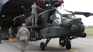 South Carolina National Guard tests new blade fold kit on Apache Helicopter