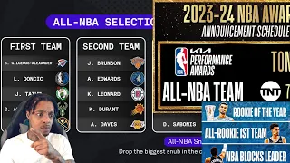 FlightReacts To All NBA Team Awards!