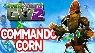 Commando Corn Gameplay - Plants Vs Zombies: Garden Warfare 2