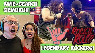 SEARCH FT WINGS - GEMURUH (LIVE) | REACTION! 🤟🇲🇾