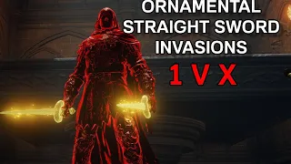 Ornamental Straight Sword Elden Ring Pvp Invasions 1vX