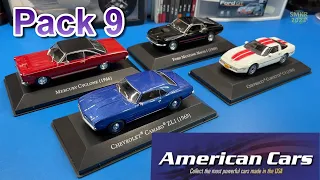 Deagostini American Cars 1/43 Diecast Car Collection Pack 9