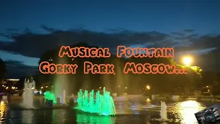 Things to do in Moscow - Gorky Park (Musical Fountain)..