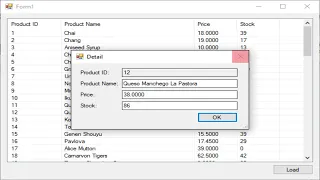 C# Tutorial - How to pass ListView row data to another Form C#.Net | FoxLearn