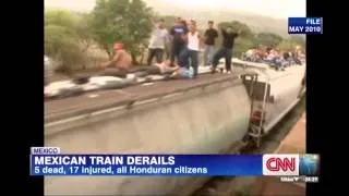 Mexican train derailment kills 5