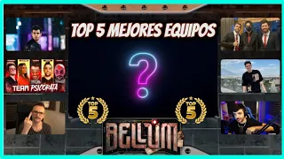 Top 5 Mejores Equipos de bellum en Bellum Rust - Mejores Momentos Bellum 🔥