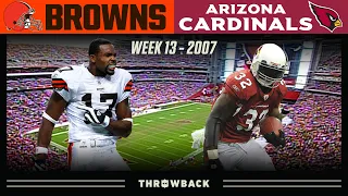 High Powered Offenses End on Controversial Final Play! (Browns vs. Cardinals 2007, Week 13)