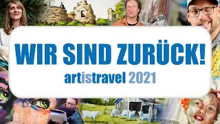 NEUE VIDEOS auf Youtube! | artistravel TRAILER 2021