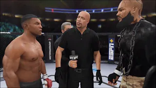 Mike Tyson vs. Blackwork Tattoo Bodybuilder - EA Sports UFC 4 - Boxing Stars 🥊