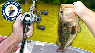 I CAUGHT Two 10 POUNDERS In 5 MINUTES! (WORLD RECORD!)