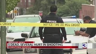 One dead, two injured in Downtown Memphis shooting