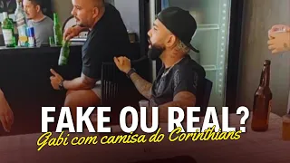 FAKE OU REAL? Gabigol com camisa do Corinthians? Mais uma vítima de montagem ou infração contratual?