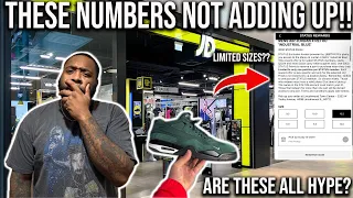 Numbers NOT ADDING Up! JORDAN 4 MORE Limited Than Expect? Hyping Up Anything At This Point!