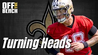 REACTION: Saints Rookie QB Spencer Rattler Making Noise At Minicamp? | New Orleans Adds DT!