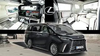 2024 Lexus LM 350h 4 seater Black Ultra Luxury Van