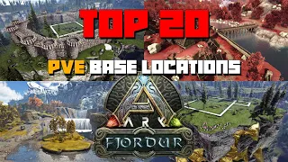 ARK: Fjordur | TOP 20 BEST PVE Base Locations!