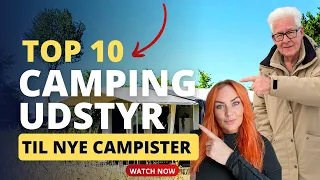 Top 10 udstyr til nye campister (campingvogn)