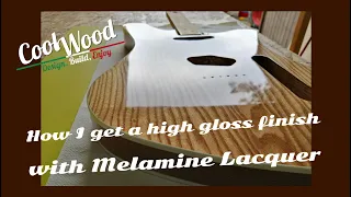 High Gloss Guitar Finish Option (without spraying)