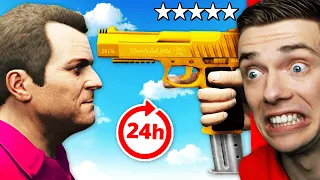 Surviving THE ULTIMATE PURGE  For 24 HOURS In GTA 5 (Impossible)