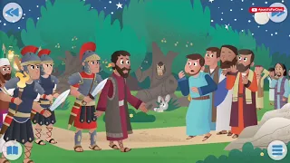 ORACIÓN EN EL HUERTO 🌳 | Biblia para niños | Oración en Getsemaní | Semana Santa | Apuesta por Dios