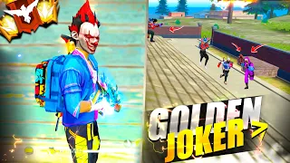 FREEFIRE🔥Solo vs Squad with Golden Joker 🤯 27 Kills Total - Garena free fire | PK GAMERS #freefire