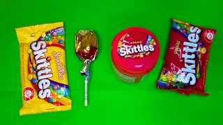 ASMR Satisfying Video | How To Cutting Color Lollipop Sweets with Glossy Fruit Candy